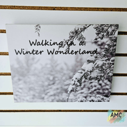 Walking in a Winter Wonderland Photo Print