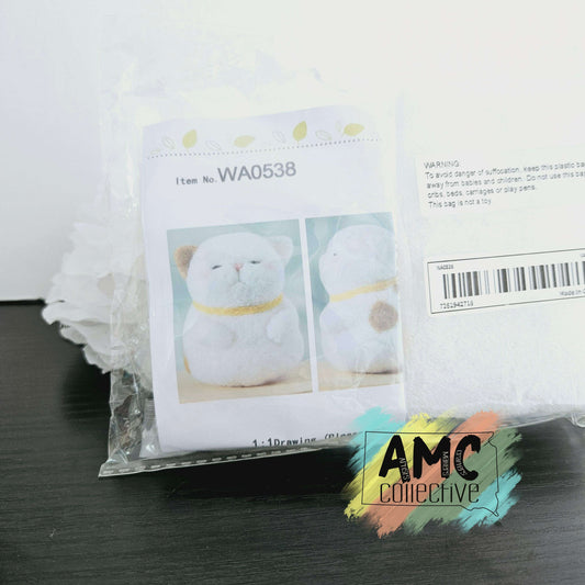 White Cat Felting Kit