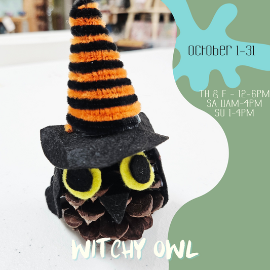 Witchy Owl – Available All October