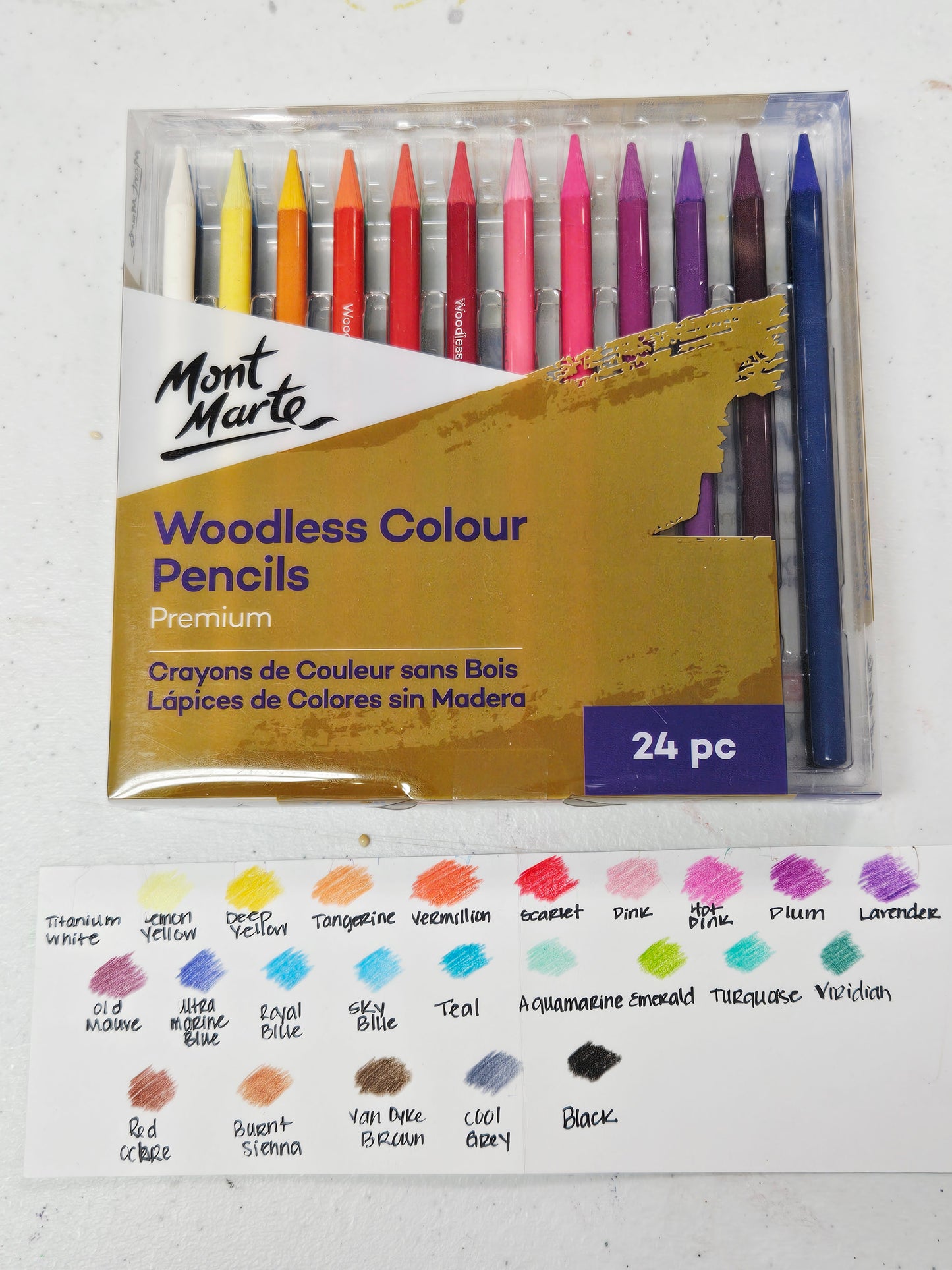 Woodless Colour Pencils