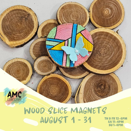 Wood Slice Magnets